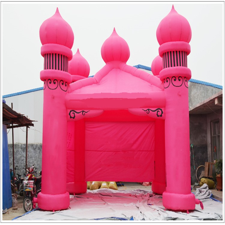 山海关粉色帐篷